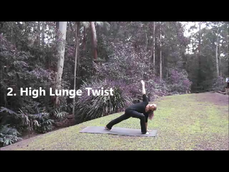 High Lunge Twist